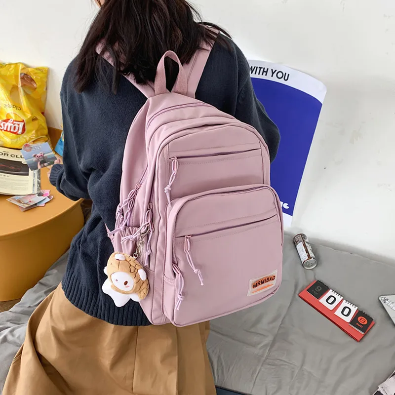Fashion Women Backpack Multiple Pockets Girl Bookbag Large Capacity School Backpacks Female Big Waterproof Nylon Travel Rucksack
Fashion Women Backpack Multiple Pockets Girl Bookbag Large Capacity School Backpacks Female Big Waterproof Nylon Travel Rucksack