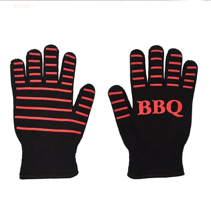 BBQ Gloves High Temperature Resistance Oven Mitts 480 Degrees Fireproof Barbecue Heat Insulation Microwave Oven Gloves
BBQ Gloves High Temperature Resistance Oven Mitts 480 Degrees Fireproof Barbecue Heat Insulation Microwave Oven Gloves