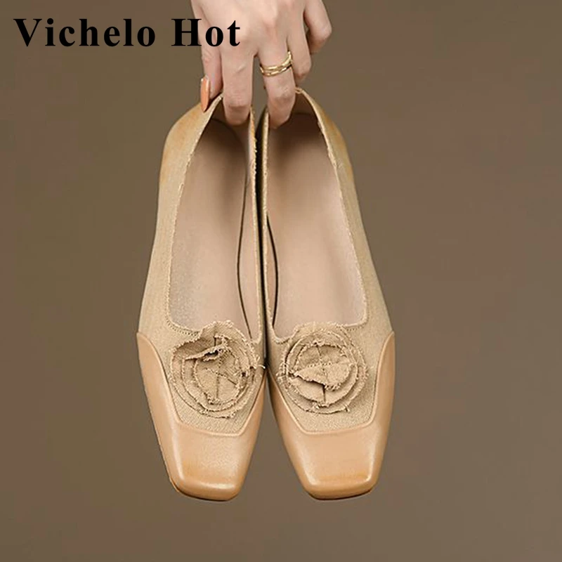 Туфли-лодочки Vichelo из бычьей кожи, без застежки, квадратный носок, низкий каблук, лоскутные, с цветами, милые, в Корейском стиле, l05, весна
Туфли-лодочки Vichelo из бычьей кожи, без застежки, квадратный носок, низкий каблук, лоскутные, с цветами, милые, в Корейском стиле, l05, весна