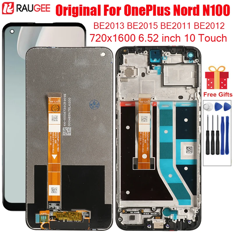 Оригинальный дисплей для OnePlus Nord N100, ЖК-экран, сенсорный дисплей, дигитайзер в сборе, замена для OnePlus Nord N100 LCD
Оригинальный дисплей для OnePlus Nord N100, ЖК-экран, сенсорный дисплей, дигитайзер в сборе, замена для OnePlus Nord N100 LCD
