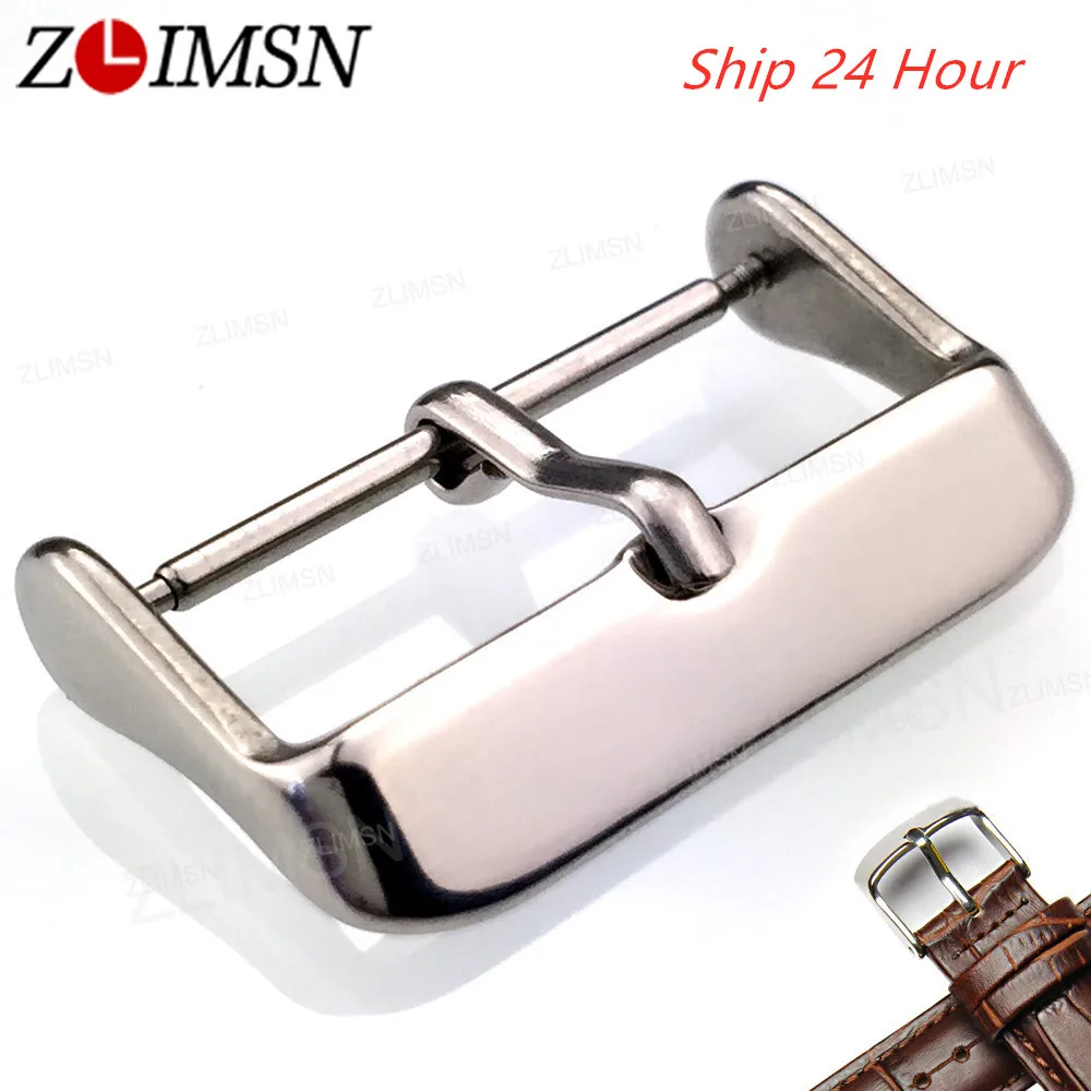 ZLIMSN 14-24mm Watch Buckle Pure Solid Silver Polished Stainless Steel Watchbands Pin Buckle Silver Matte Clasp
ZLIMSN 14-24mm Watch Buckle Pure Solid Silver Polished Stainless Steel Watchbands Pin Buckle Silver Matte Clasp
