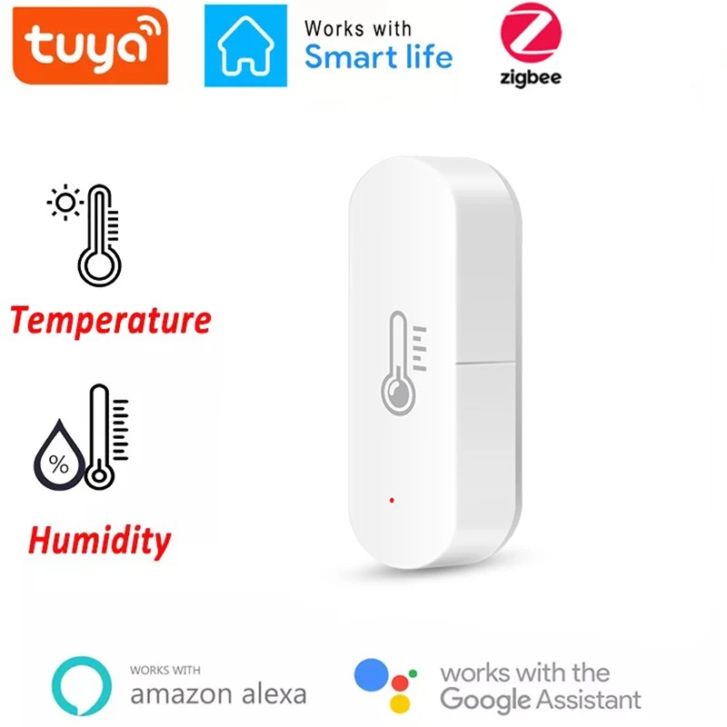 Датчик температуры и влажности Tuya ZigBee, комнатный гигрометр, термометр с поддержкой Alexa Google Home Smart Life Security
Датчик температуры и влажности Tuya ZigBee, комнатный гигрометр, термометр с поддержкой Alexa Google Home Smart Life Security