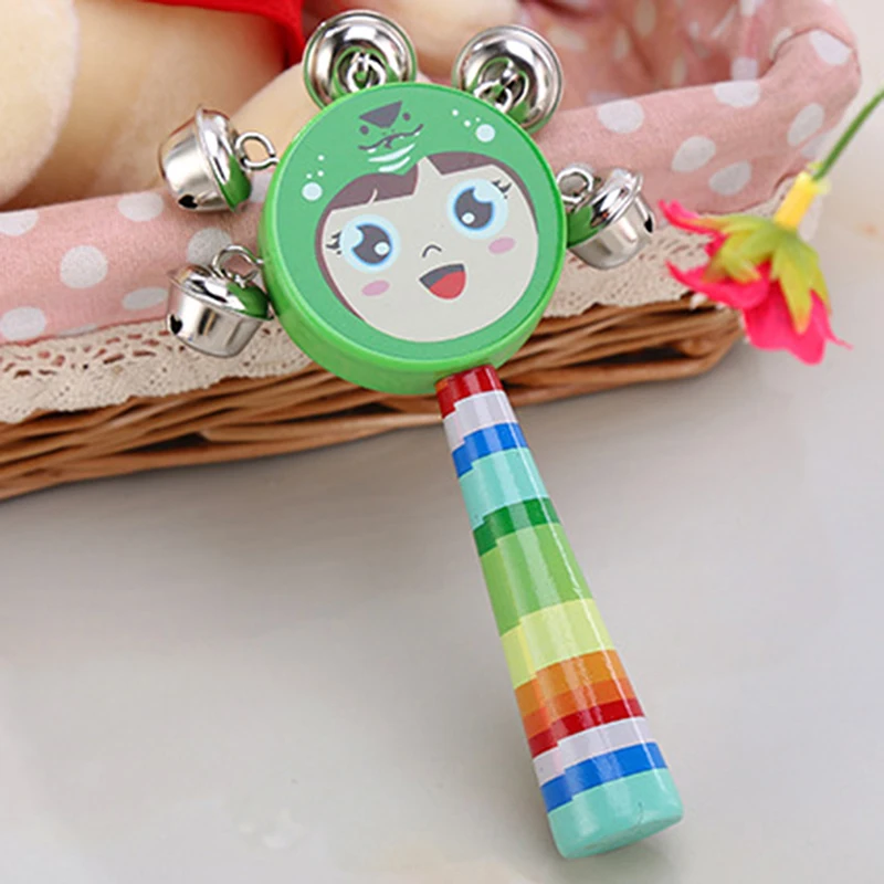 Wooden Maraca Bell Baby Toys Children's Wooden Cartoon Smiley Rattle Infant Early Childhood Teaching Aids Rattles Baby Toys
Wooden Maraca Bell Baby Toys Children's Wooden Cartoon Smiley Rattle Infant Early Childhood Teaching Aids Rattles Baby Toys