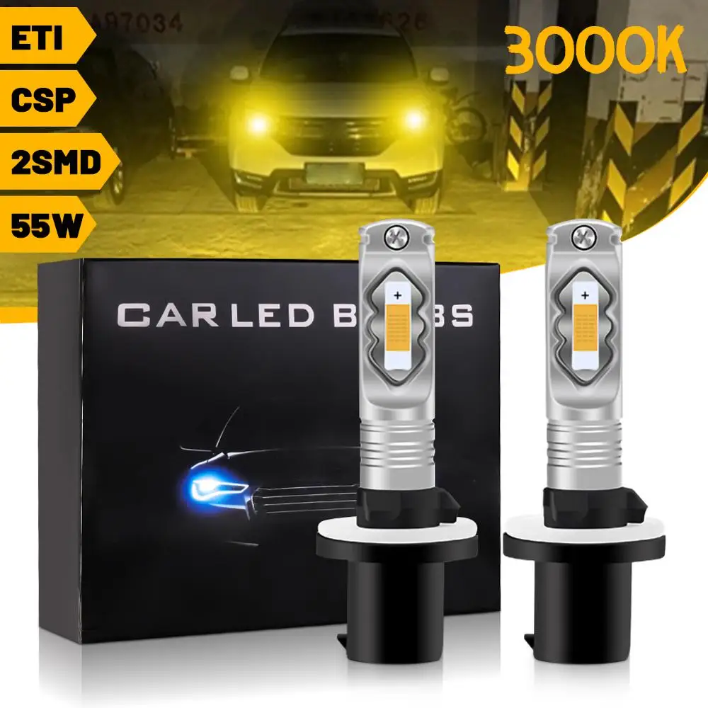 Car LED Headlight H7/H11/H8 55W High Lumen Headlight Front Fog Lamps Super Bright Yellow Light Ultra High Bulb CSP Chips Light 
Car LED Headlight H7/H11/H8 55W High Lumen Headlight Front Fog Lamps Super Bright Yellow Light Ultra High Bulb CSP Chips Light