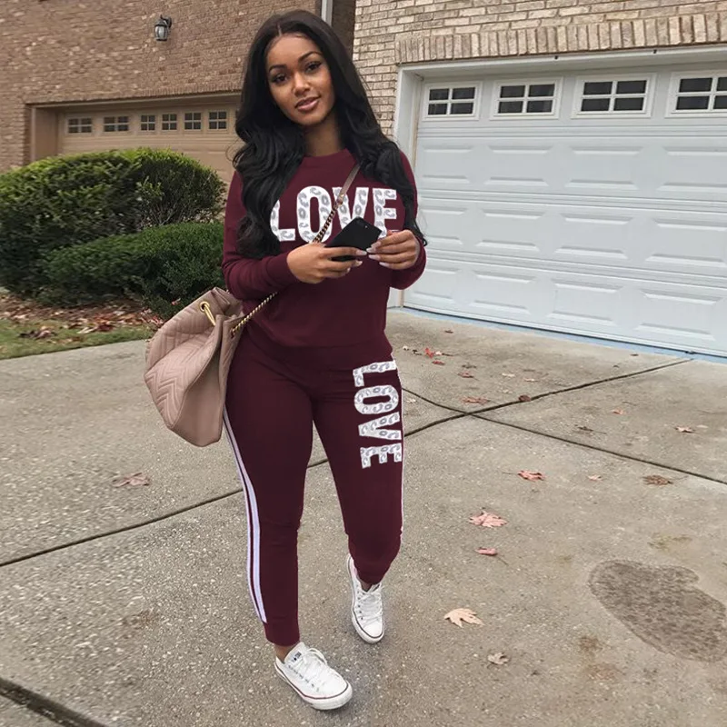 2PCS Set Women Autumn Clothes set Long Sleeve Sweatshirt Top and pant suit Elegant Ladies Casual Outfits Clothes Set
2PCS Set Women Autumn Clothes set Long Sleeve Sweatshirt Top and pant suit Elegant Ladies Casual Outfits Clothes Set