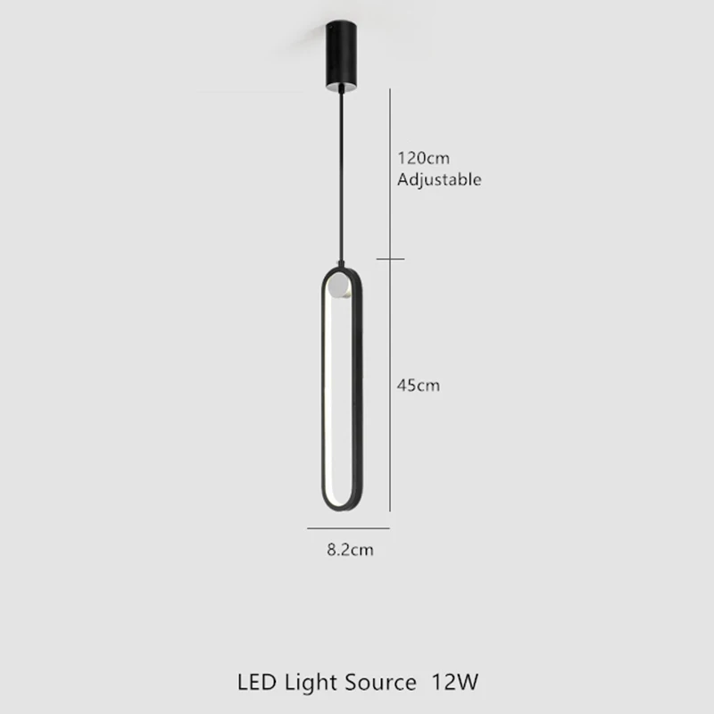 Nordic Pendant Light Modern Simple LED Hanging Lamp Bedroom Lamp Living Room Background Wall Pendant Lamp Iron Art Ring Hanglamp
Nordic Pendant Light Modern Simple LED Hanging Lamp Bedroom Lamp Living Room Background Wall Pendant Lamp Iron Art Ring Hanglamp