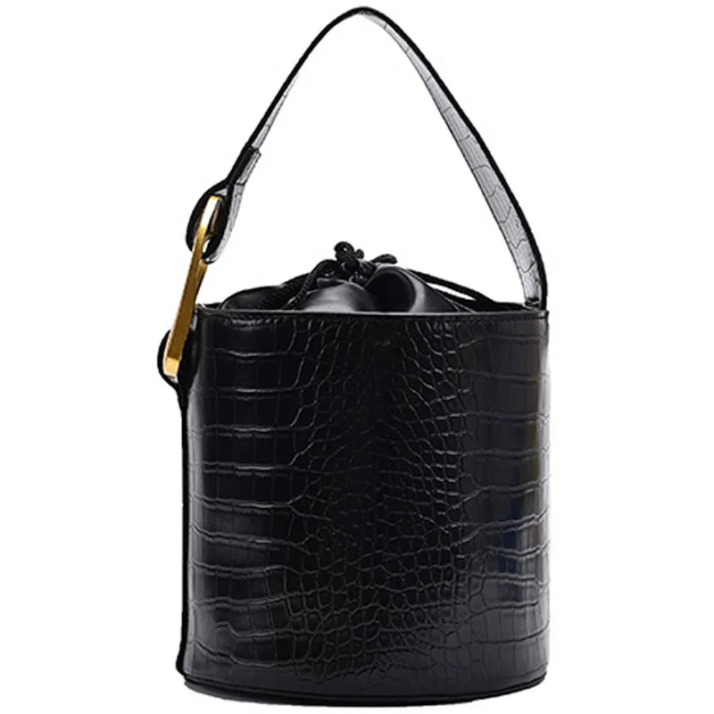 Crocodile pattern Tote Bucket bag 2021 New High-quality PU Leather Women's Designer Handbag Vintage Shoulder Messenger Bag
Crocodile pattern Tote Bucket bag 2021 New High-quality PU Leather Women's Designer Handbag Vintage Shoulder Messenger Bag