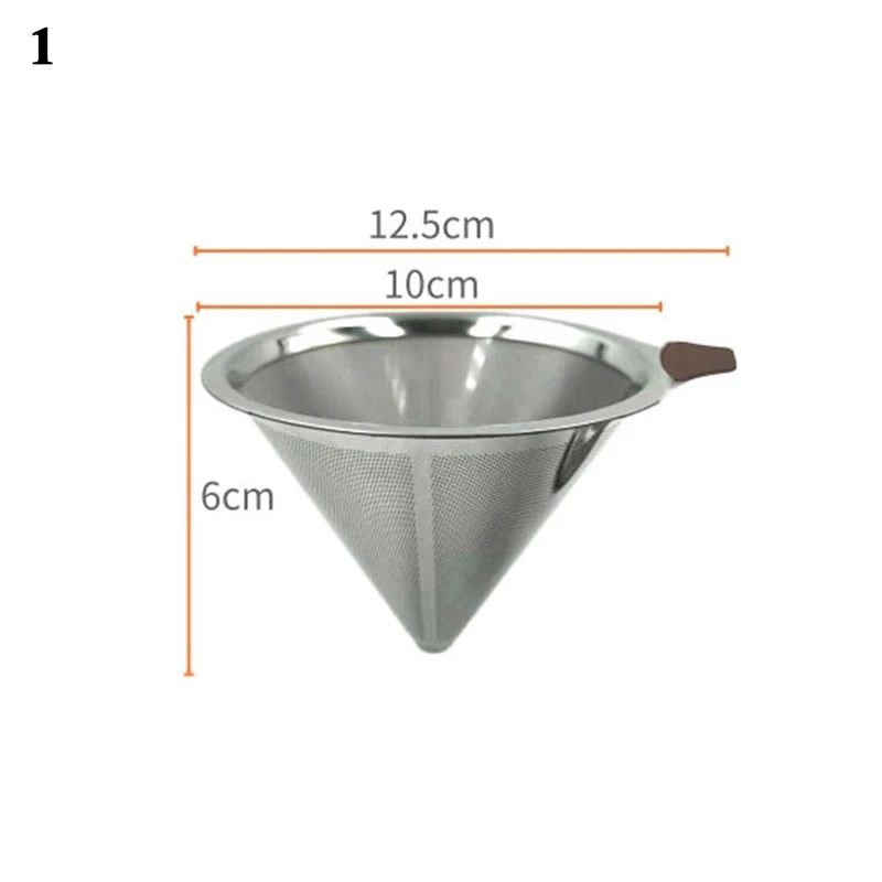 Reusable Stainless Steel Strainer Percolator Filter Screen Durability Filter Net Filter Coffee Filter Basket Portable Filter
Reusable Stainless Steel Strainer Percolator Filter Screen Durability Filter Net Filter Coffee Filter Basket Portable Filter