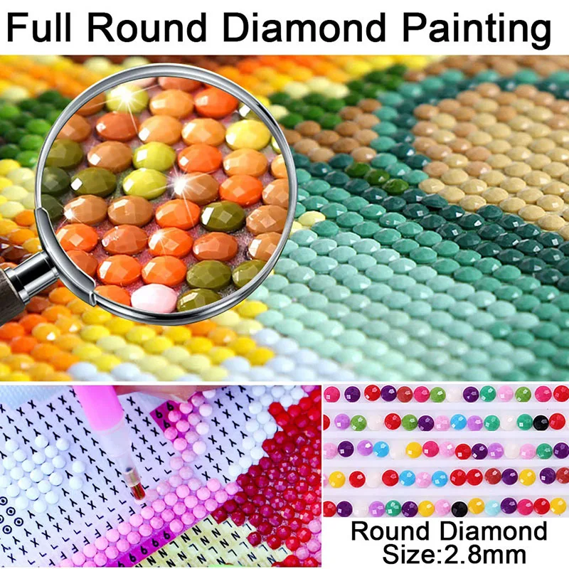Sunflower DIY 5D Diamond Painting Flower Full Drill Round Diamond Embroidery Rhinestone Scenery Cross Stitch Home Decoration
Sunflower DIY 5D Diamond Painting Flower Full Drill Round Diamond Embroidery Rhinestone Scenery Cross Stitch Home Decoration