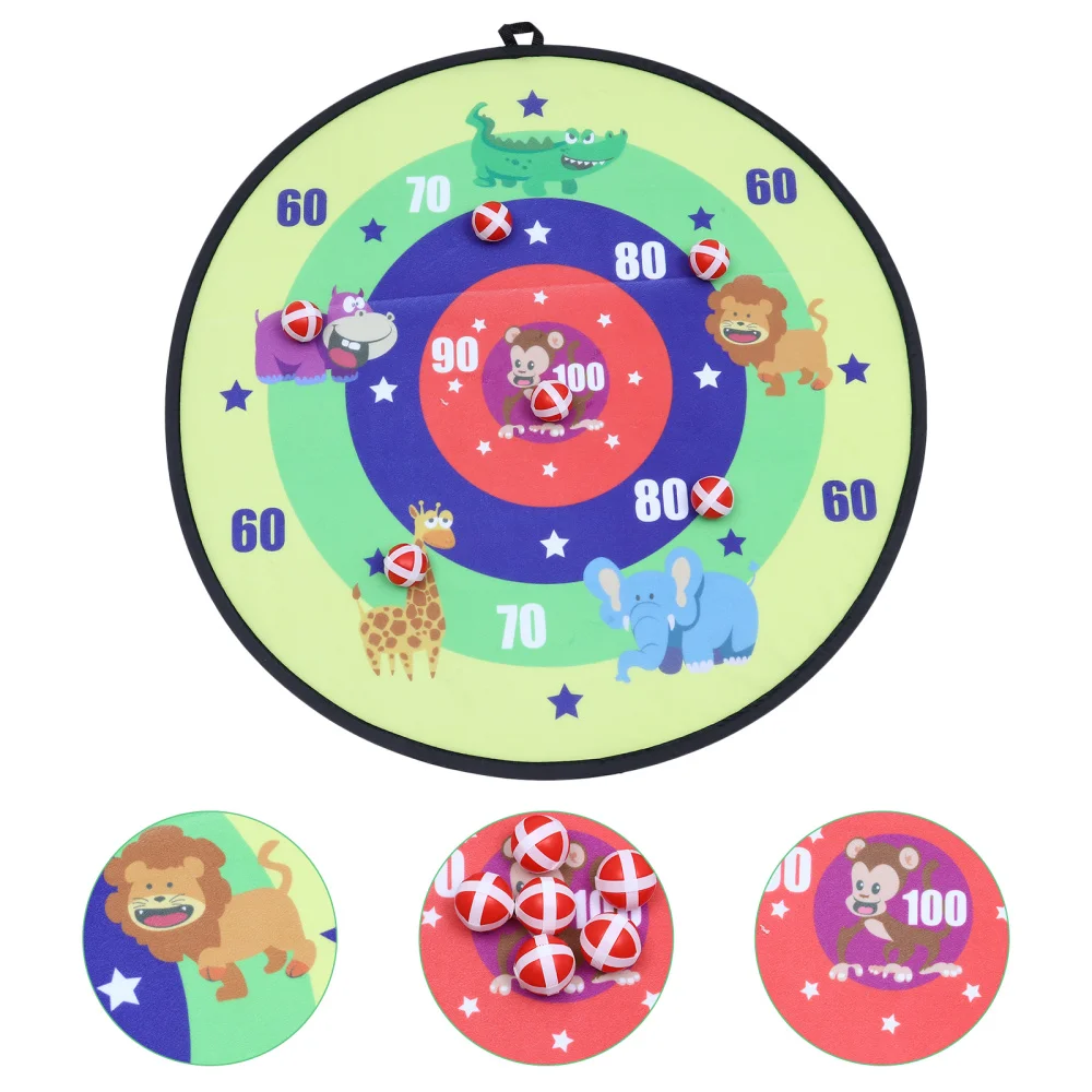 1 Set Throwing Darts Children Sticky Target Balls Dart Board Interactive 
1 Set Throwing Darts Children Sticky Target Balls Dart Board Interactive