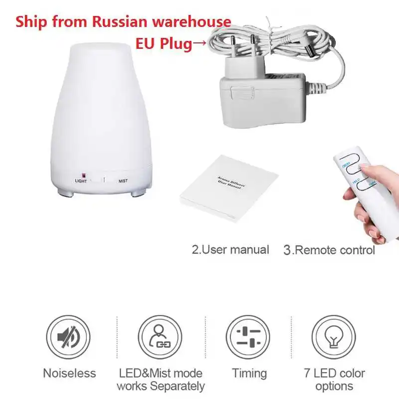 200ml KBAYBO Aroma Essential Oil Diffuser ultrasonic air Humidifier aromatherapy Cool Mist maker fogger for Home Office and Baby
200ml KBAYBO Aroma Essential Oil Diffuser ultrasonic air Humidifier aromatherapy Cool Mist maker fogger for Home Office and Baby