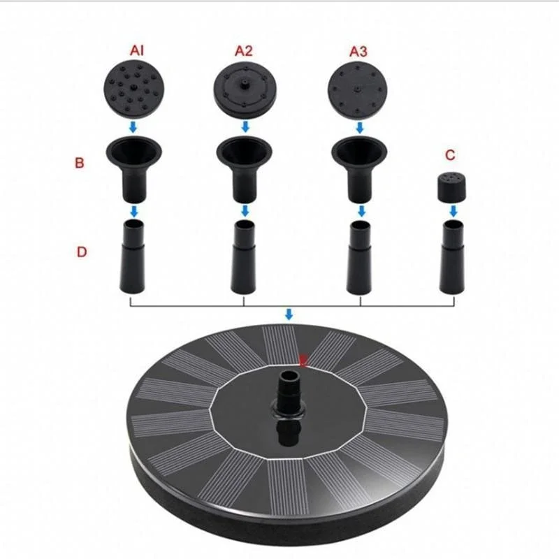 Black Solar Fountain Garden Water Fountain Garden Water Fountain Pool Pond Decoration Solar Panel Powered Fountain
Black Solar Fountain Garden Water Fountain Garden Water Fountain Pool Pond Decoration Solar Panel Powered Fountain