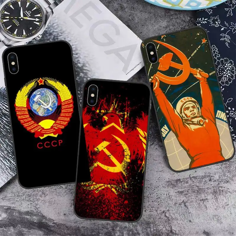 Soviet Union USSR Flag Phone Case for iPhone 13 12 11 mini pro XS MAX 8 7 6 6S Plus X 5S SE 2020 XR
Soviet Union USSR Flag Phone Case for iPhone 13 12 11 mini pro XS MAX 8 7 6 6S Plus X 5S SE 2020 XR