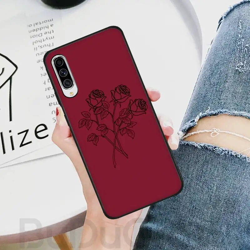 Black Red Rose flower Phone Case For Samsung A10 20 30 40 50 70 10S 20S 2 Core C8 A30S A50S A7 8 9
Black Red Rose flower Phone Case For Samsung A10 20 30 40 50 70 10S 20S 2 Core C8 A30S A50S A7 8 9