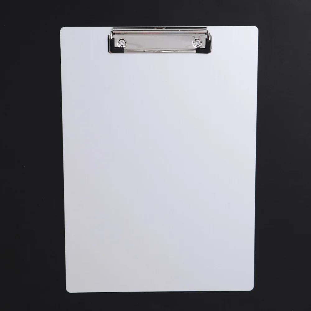 A4 Aluminum Clipboard Paper Holder Metal Clipboard File A4 Binder Holder for Office School Worker (Silver)
A4 Aluminum Clipboard Paper Holder Metal Clipboard File A4 Binder Holder for Office School Worker (Silver)