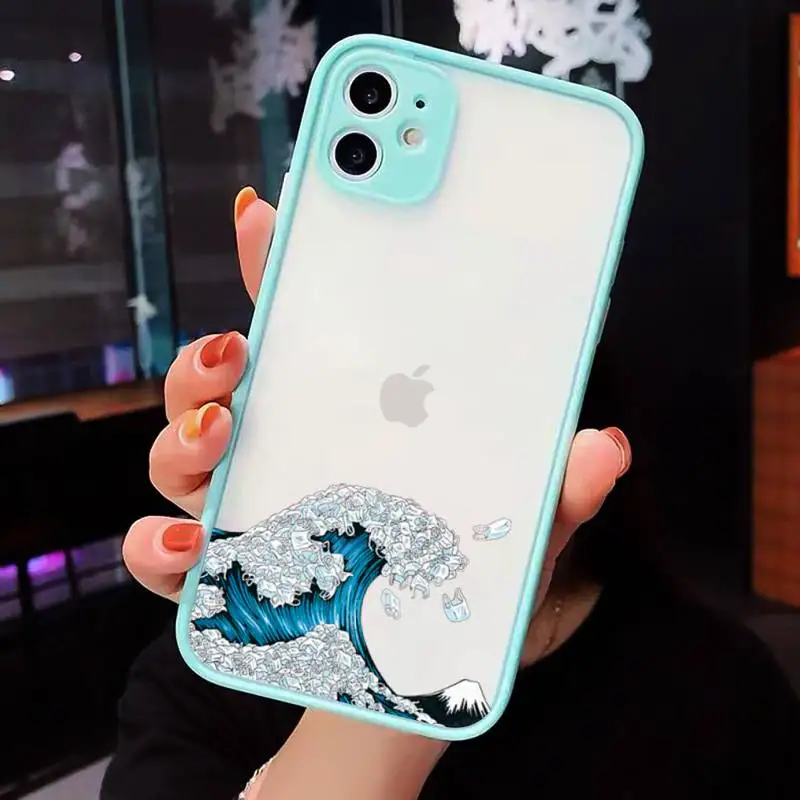 The Big Wave of kanagawa Phone Cases Matte For iPhone 12 Mini 11 Pro XR XS Max 7 8 Plus X Hard PC Back Cover
The Big Wave of kanagawa Phone Cases Matte For iPhone 12 Mini 11 Pro XR XS Max 7 8 Plus X Hard PC Back Cover