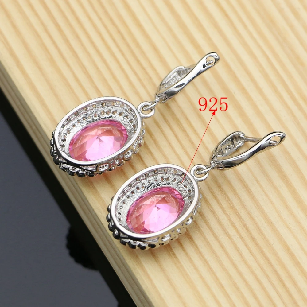Round Pink Cubic Zirconia Earrings White Crystal 925 Sterling Silver Earrings For Women Wedding Accessories Dropshipping
Round Pink Cubic Zirconia Earrings White Crystal 925 Sterling Silver Earrings For Women Wedding Accessories Dropshipping