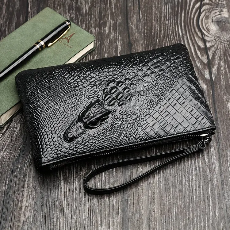 Genuine Leather man Alligator clutch bag money retro leather men card holder wallet zipper wallet coin purse mobile phone bag
Genuine Leather man Alligator clutch bag money retro leather men card holder wallet zipper wallet coin purse mobile phone bag