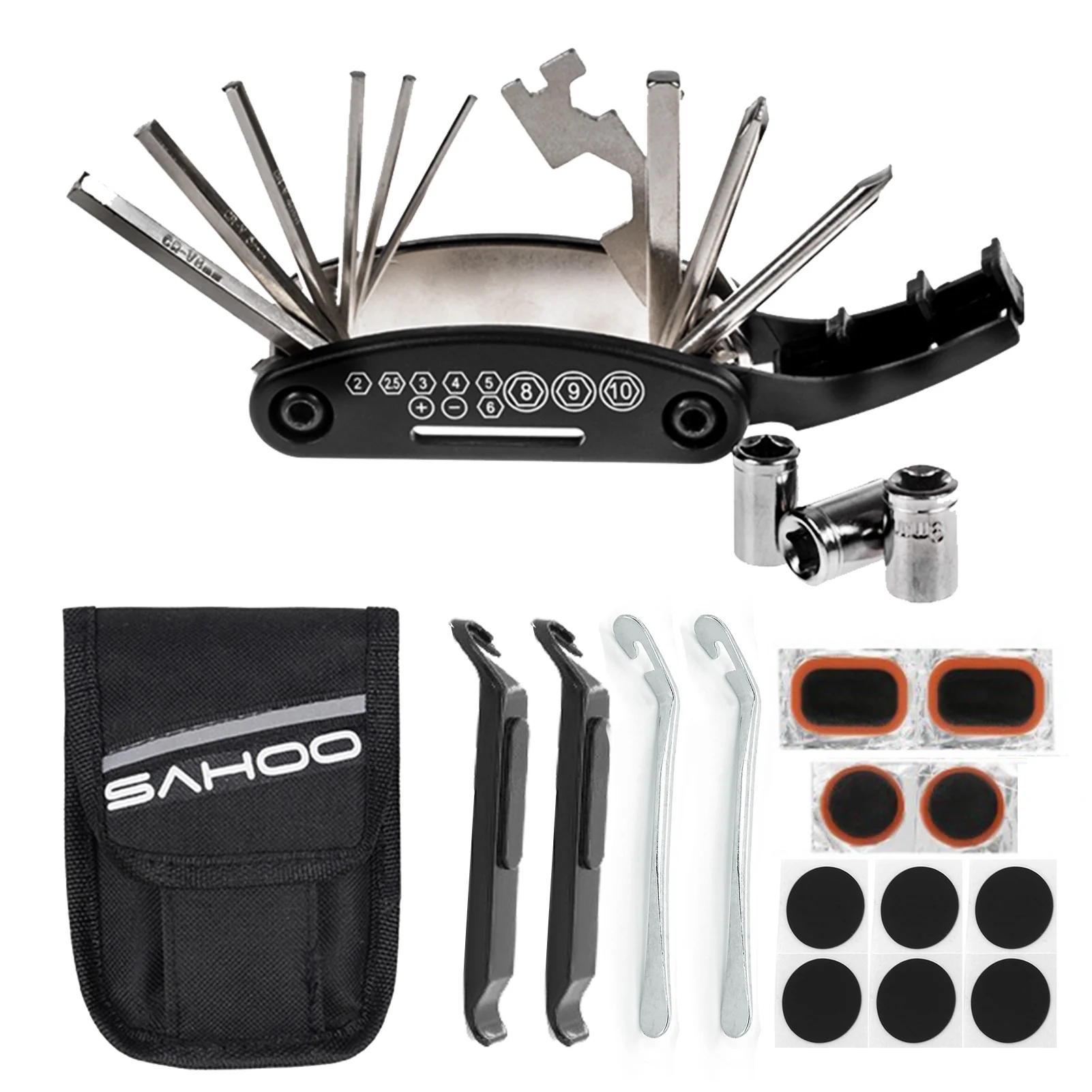 Portable Bicycle Repair Tools Kit Multipurpose Emergency Tire Multifunctional Bikes Repair Tool Set Bike Maintenance Tool
Portable Bicycle Repair Tools Kit Multipurpose Emergency Tire Multifunctional Bikes Repair Tool Set Bike Maintenance Tool