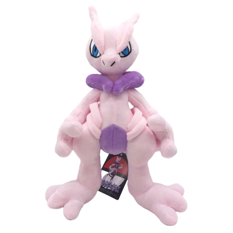Симпатичная плюшевая игрушка Mew Mewtwo аниме мягкая кукла мультяшная фигурка