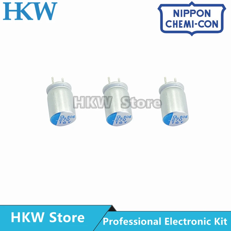 10pcs 270UF 16V NCC G Series 6x9mm Super Low ESR 16V270uF For Motherboard VGA Solid Capacitor NIPPON CHEMI CON 270UF16V 6*9MM
10pcs 270UF 16V NCC G Series 6x9mm Super Low ESR 16V270uF For Motherboard VGA Solid Capacitor NIPPON CHEMI CON 270UF16V 6*9MM