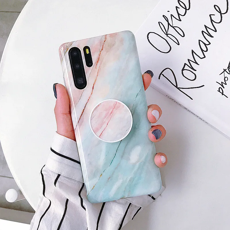 P40 Lite IMD Marble Stand Holder Case For Huawei P40 p 40 P30 p 30 P20 Mate 30 Lite Pro Cover Soft Silicone TPU Back Case Etui
P40 Lite IMD Marble Stand Holder Case For Huawei P40 p 40 P30 p 30 P20 Mate 30 Lite Pro Cover Soft Silicone TPU Back Case Etui