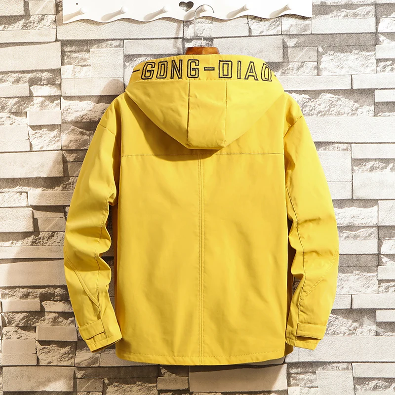 Pop Hooded Jacket Men Fashion Coat Nice Spring Autumn Hip Pop Jackets Man Streetwear VogueSolid Color Young Jacket Coat
Pop Hooded Jacket Men Fashion Coat Nice Spring Autumn Hip Pop Jackets Man Streetwear VogueSolid Color Young Jacket Coat