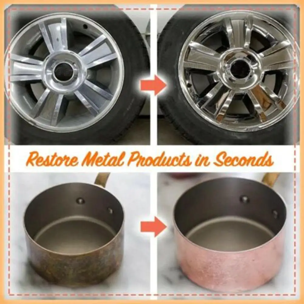 FIXINI All Metal Polish Cream Rust Remover Steel Ceramic Cleaner All-Purpose Polishing Watch A5F8 | Дом и сад