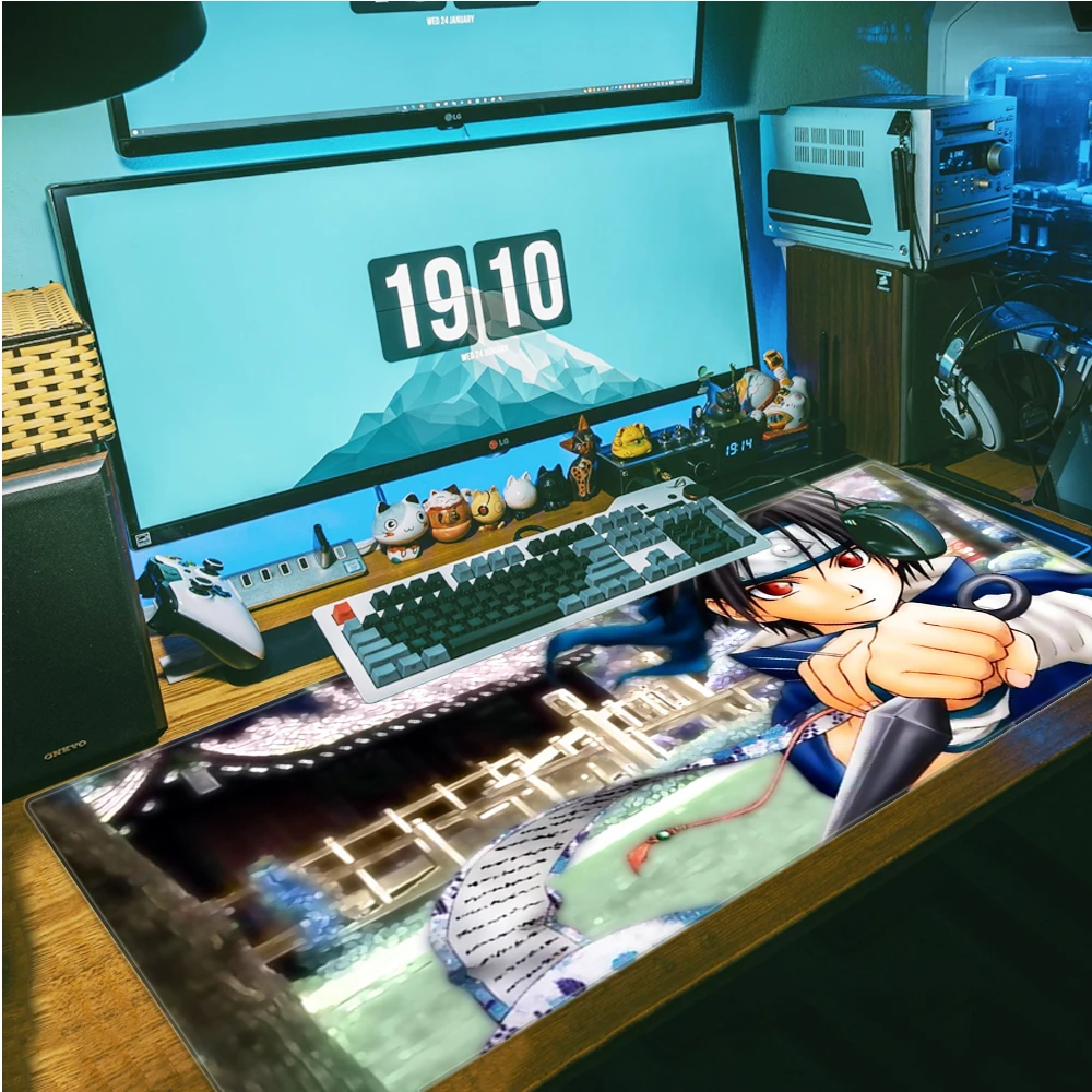 Uchiha Sasuke Extra Large Mouse Pad Big Computer Gaming Mousepad Anti-slip Natural Rubber with Locking Edge Gaming Mouse Mat
Uchiha Sasuke Extra Large Mouse Pad Big Computer Gaming Mousepad Anti-slip Natural Rubber with Locking Edge Gaming Mouse Mat