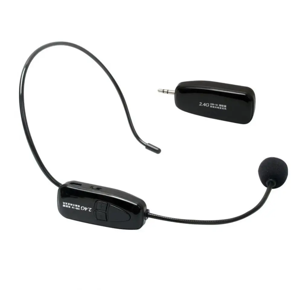 

2.4G Wireless Microphone Speech Headset Radio For Loudspeaker Teaching Guide Mic for Teacher
