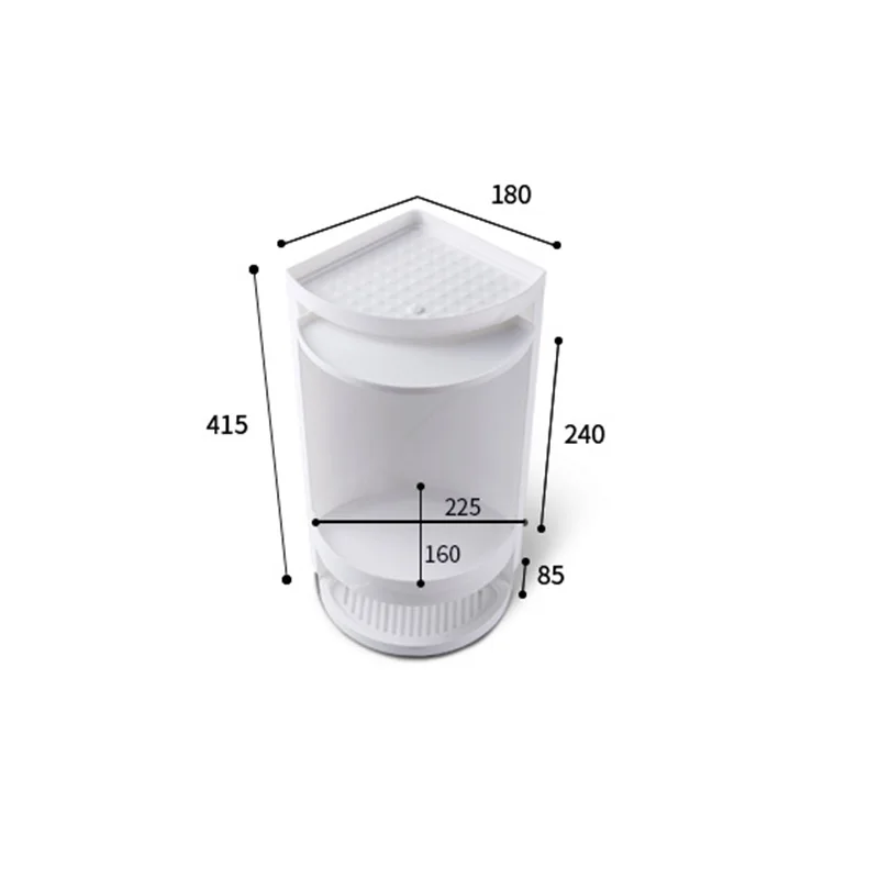 360 Degree Rotating Bathroom Organizer Shelf Wall Mounted Shampoo Cosmetic Storage Rack Household Kitchen Bathroom Accessories
360 Degree Rotating Bathroom Organizer Shelf Wall Mounted Shampoo Cosmetic Storage Rack Household Kitchen Bathroom Accessories