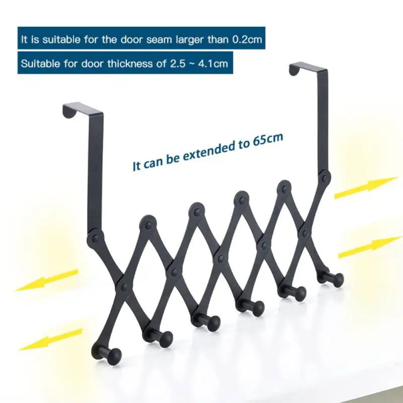 4/5/6 Hooks Wall Hanger Hooks For Bathroom Clothes Hooks Hanger On Door Top Door Hanger Adjustable Organizer Shelf Holder 
4/5/6 Hooks Wall Hanger Hooks For Bathroom Clothes Hooks Hanger On Door Top Door Hanger Adjustable Organizer Shelf Holder