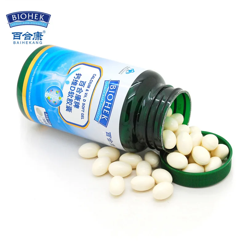 Lily kang brand calcium soft capsule of 1.1 g/D D * 100 * 3 bottles
Lily kang brand calcium soft capsule of 1.1 g/D D * 100 * 3 bottles