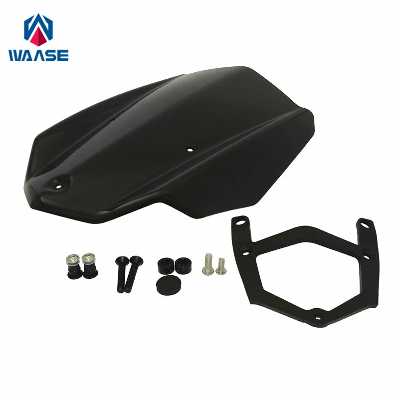 waase For Yamaha MT-03 FZ-03 MT-25 FZ-25 MT03 MT25 2015 2016 2017 2018 2019 Windscreen Windshield Shield Screen with Bracket
waase For Yamaha MT-03 FZ-03 MT-25 FZ-25 MT03 MT25 2015 2016 2017 2018 2019 Windscreen Windshield Shield Screen with Bracket