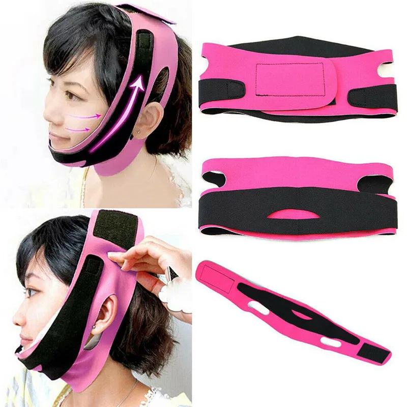 Thin Face Bandage Face Slimmer Get Rid of Double Chin Create V-Line Face Shapes Chin Cheek Lift Up Anti Wrinkle Lifting Belt
Thin Face Bandage Face Slimmer Get Rid of Double Chin Create V-Line Face Shapes Chin Cheek Lift Up Anti Wrinkle Lifting Belt