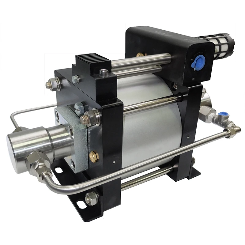 USUN Model:AT80 400-600 Bar output air driven Hydraulic booster pump for testing 
USUN Model:AT80 400-600 Bar output air driven Hydraulic booster pump for testing