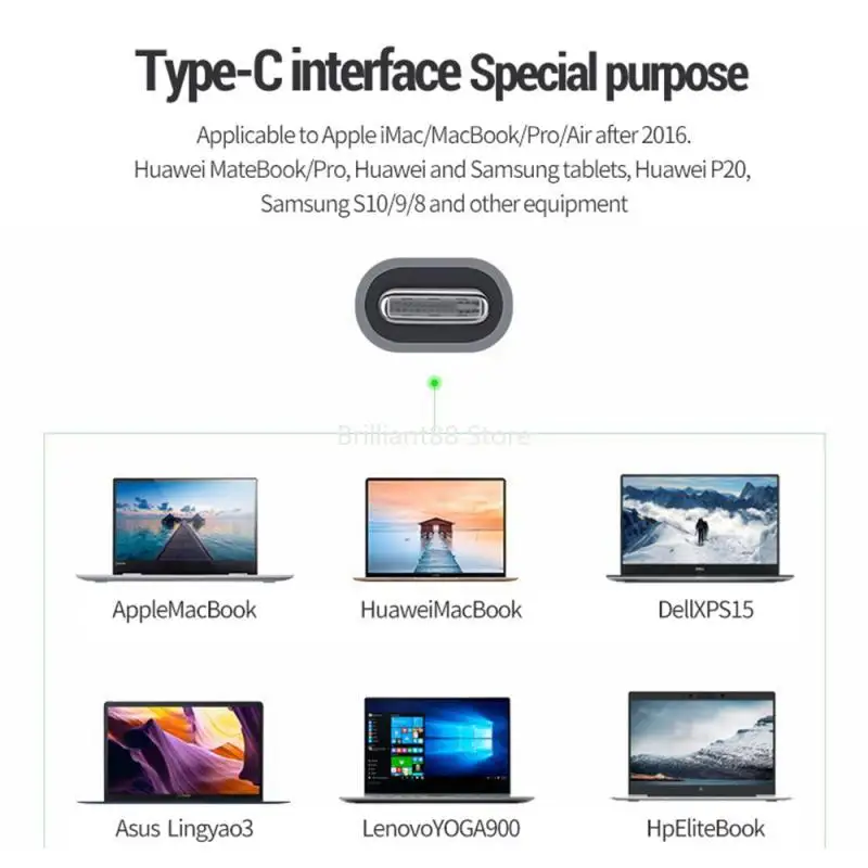 12-in-1 Thunderbolt 3 Docking Station, USB Type-C to HDMI Compliant VGA Hub, Supports SD / TF Card
12-in-1 Thunderbolt 3 Docking Station, USB Type-C to HDMI Compliant VGA Hub, Supports SD / TF Card