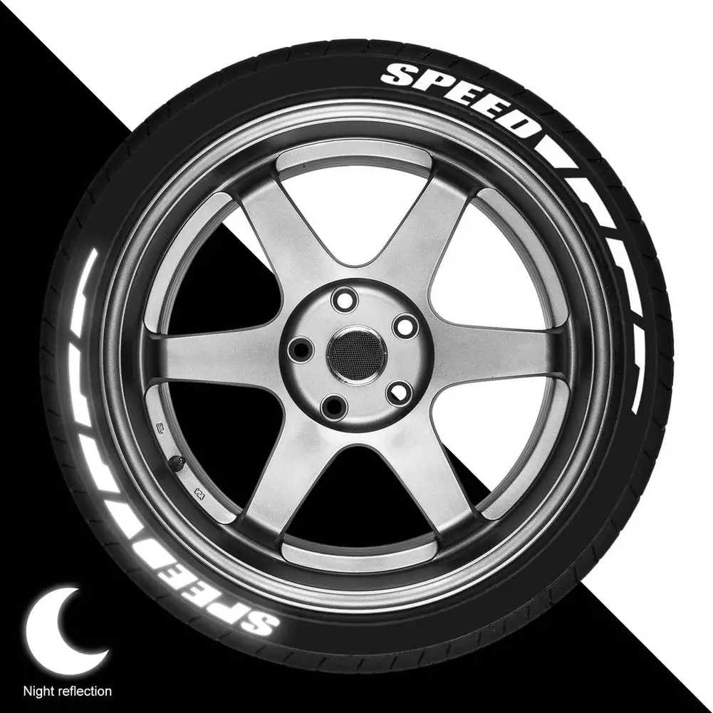 Reflective Car Tire Wheel Sticker Rubber Tire Letters Sticker Universal Auto Motorcycle Tire Wheel Sticker Label DIY Car Styling
Reflective Car Tire Wheel Sticker Rubber Tire Letters Sticker Universal Auto Motorcycle Tire Wheel Sticker Label DIY Car Styling