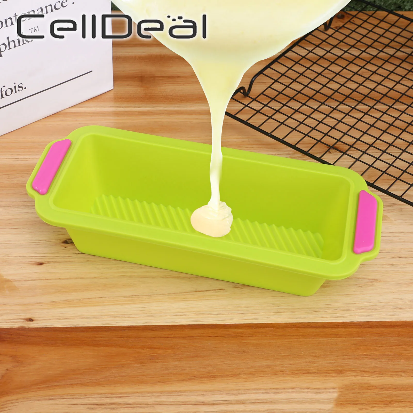 Rectangular Bread Pan Mold Cake Bakeware Moulds Bread Toast Candy Mold Silicone Non-stick Bakeware DIY Kitchen Tools Loaf Pans
Rectangular Bread Pan Mold Cake Bakeware Moulds Bread Toast Candy Mold Silicone Non-stick Bakeware DIY Kitchen Tools Loaf Pans