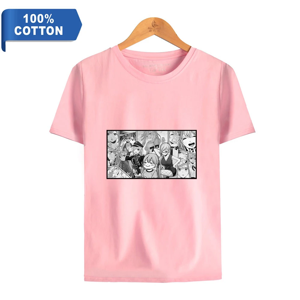 Пара Cuckoos Harajuku дышащая модная футболка из 100% хлопка с коротким рукавом