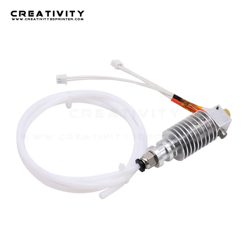 2 шт. V5 J-head Anycubic Hotend Kit E3D Bowden Extruder нагревательный блок 12/24 В для Mega/Chiron 3D принтера