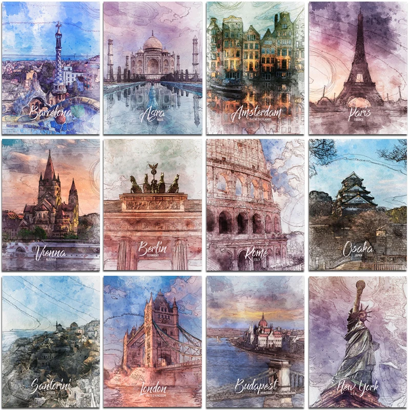 Full Square Diamond Painting City Building Embroidery Cross Stitch 5D DIY Round Landscape Mosaic Decoration Home Decor Art
Full Square Diamond Painting City Building Embroidery Cross Stitch 5D DIY Round Landscape Mosaic Decoration Home Decor Art