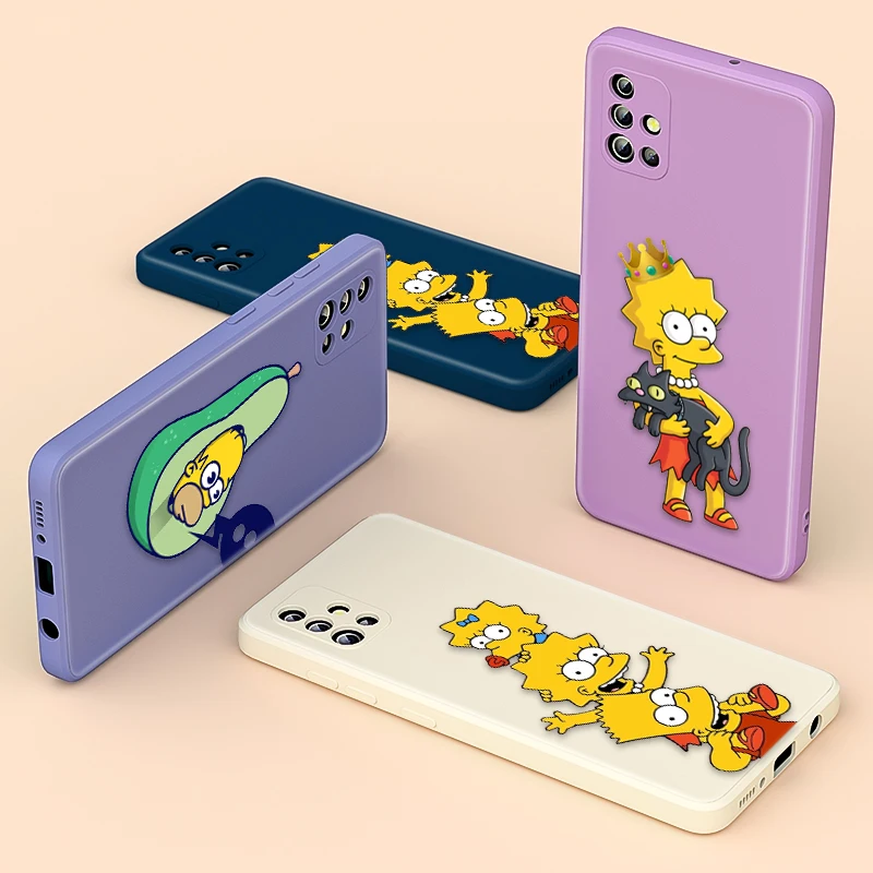 The Simpson Cartoon Fun For Samsung A72 A52 A71 A51 A32 A31 A12 A11 A91 A81 A02 A03 Liquid Silicone Soft Phone Case
The Simpson Cartoon Fun For Samsung A72 A52 A71 A51 A32 A31 A12 A11 A91 A81 A02 A03 Liquid Silicone Soft Phone Case