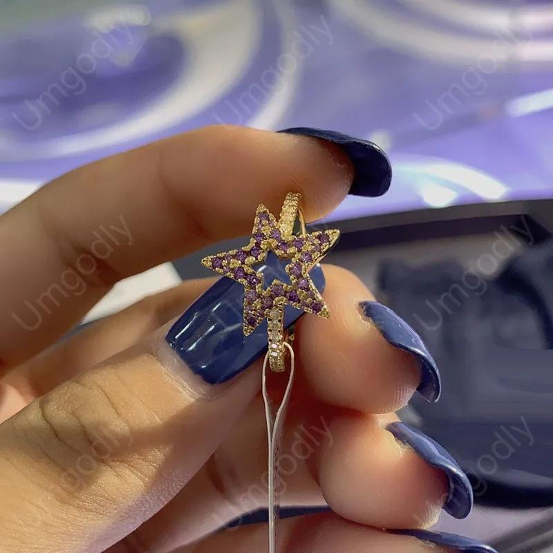 UMGODLY Copper Ring Fashion Gold Color Tropical Jungle Purple Zircon Star Ring Women August Luxury Jewelry
UMGODLY Copper Ring Fashion Gold Color Tropical Jungle Purple Zircon Star Ring Women August Luxury Jewelry