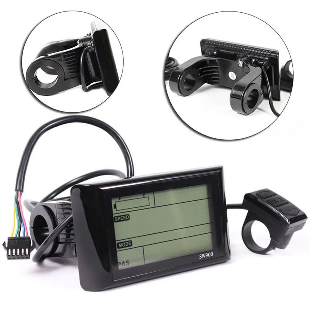 Electric Bike Controller 24v/36v/48v Sw900 Controller Speed Meter With Lcd Display Panel For Electric Bicycle Ebike Waterproof
Electric Bike Controller 24v/36v/48v Sw900 Controller Speed Meter With Lcd Display Panel For Electric Bicycle Ebike Waterproof