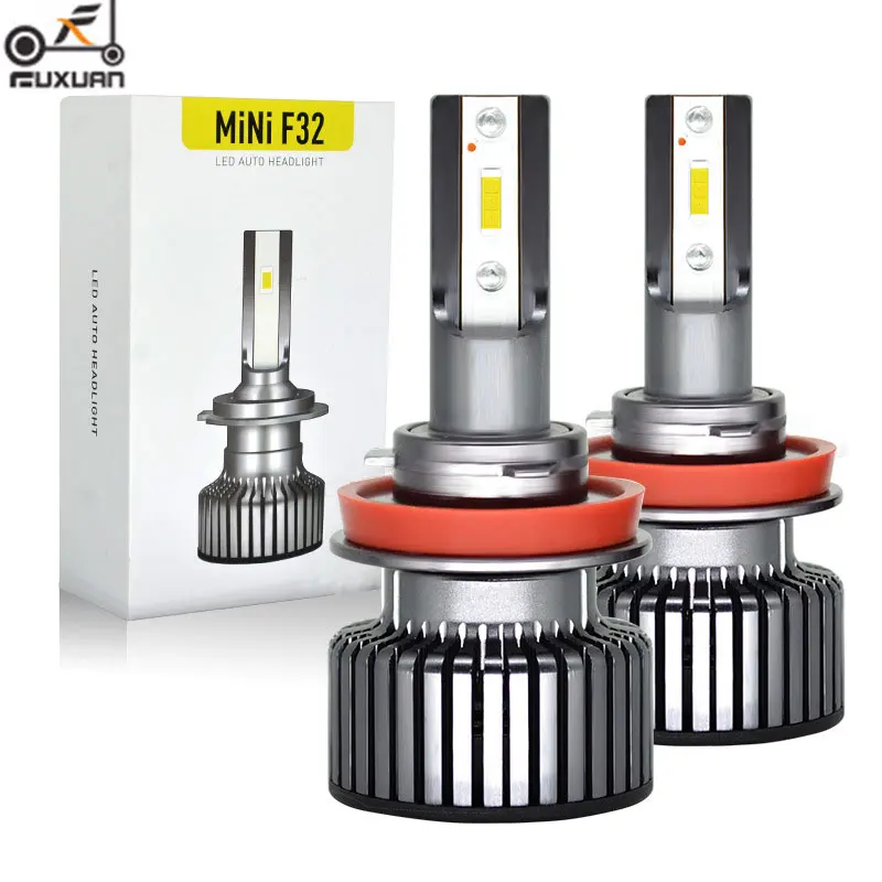 FUXUAN 2PCS Car Lights H4 LED H7 6000LM H11 LED Lamp for Car Headlight Bulbs H1 H8 H9 9005 9006 9007 HB3 HB4 LED Bulbs 12V 24V
FUXUAN 2PCS Car Lights H4 LED H7 6000LM H11 LED Lamp for Car Headlight Bulbs H1 H8 H9 9005 9006 9007 HB3 HB4 LED Bulbs 12V 24V