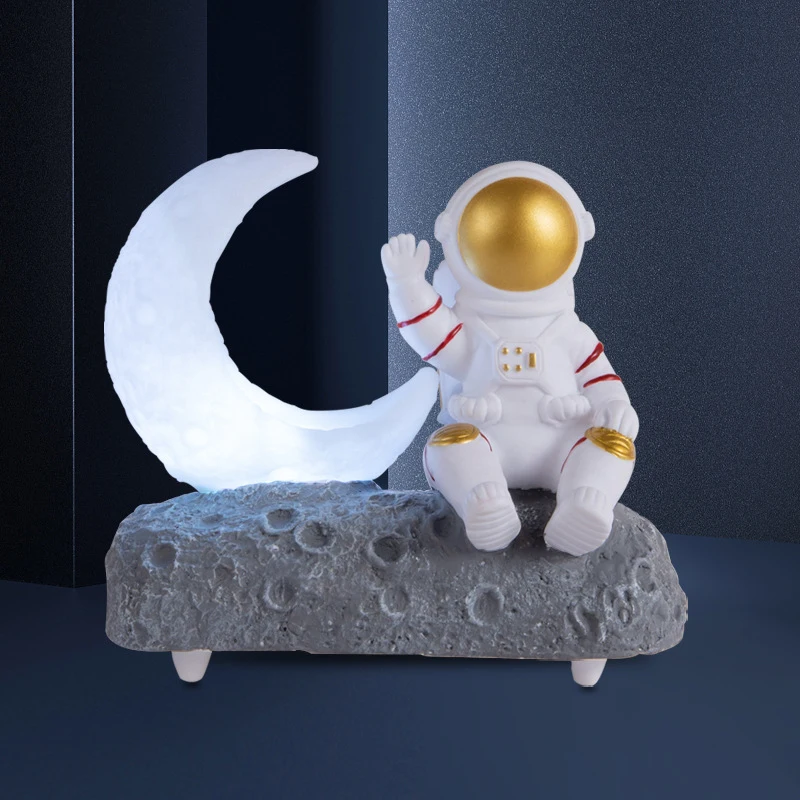 New Cartoon Gift Astronaut Bluetooth-compatible Speaker Portable Home Decor Support AUX TF Card Play Surround Sound FM Radio
New Cartoon Gift Astronaut Bluetooth-compatible Speaker Portable Home Decor Support AUX TF Card Play Surround Sound FM Radio