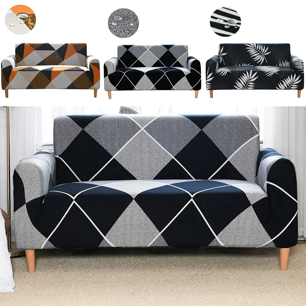 2/3 Seater Square Lattice Printed Sofa Covers For Living Room Sofa Protector Anti-dust Elastic Stretch Covers For Corner Sofa
2/3 Seater Square Lattice Printed Sofa Covers For Living Room Sofa Protector Anti-dust Elastic Stretch Covers For Corner Sofa