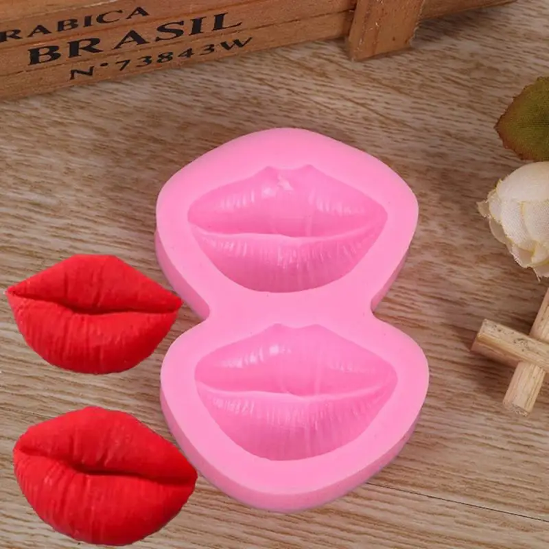 Sexy Lips Mold Silicone Non-stick Baking Tray Heat-resistant Reusable Folded Donuts Maker Colorful Soft Dessert Making Tool
Sexy Lips Mold Silicone Non-stick Baking Tray Heat-resistant Reusable Folded Donuts Maker Colorful Soft Dessert Making Tool