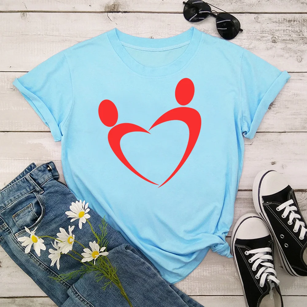 Love Tshirt Women Summer Print Lady Casual T-Shirt Tops Streetwear Short Sleeve O-Neck Tees Tshirt TX9677
Love Tshirt Women Summer Print Lady Casual T-Shirt Tops Streetwear Short Sleeve O-Neck Tees Tshirt TX9677